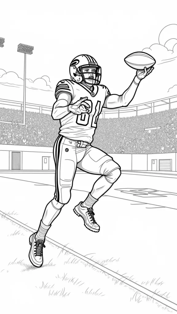 davante adams coloring pages